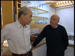 A California professor picks up a Nobel prize... 47 years after his father did. News Clip