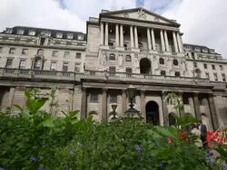 The Bank Of England Has Upgraded Its Growth Forecast For The UK Economy Stock Footage