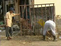 Nam Khem village destroyed by the Tsunami News Clip