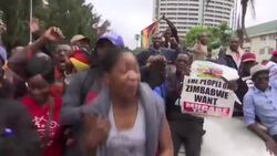 Euphoric crowds gather in Zimbabwe's capital Instructional Video