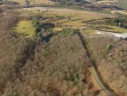 WS AERIAL TU View of Pisgah Nat Forest and Blue Ridge Parkway / North Carolina, United States Stock Footage