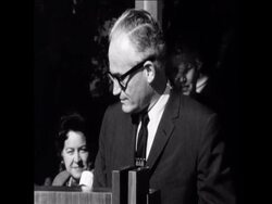 CAN208 SENATOR GOLDWATER ANNOUNCES PRESIDENTIAL CANDIDACY Instructional Video