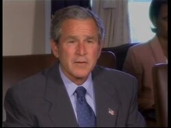 WRAP US President comments on Iraq WMD, Mideast violence News Clip