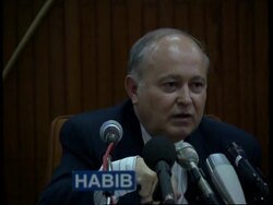 PAKISTAN: FINANCE MINISTER AZIZ ECONOMY PRESS CONFERENCE News Clip