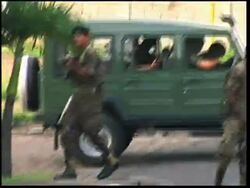 WRAP Soldiers surround presidential home, Saturday Zelaya ADDS more News Clip