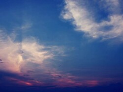 Original sky - the End Stock Footage