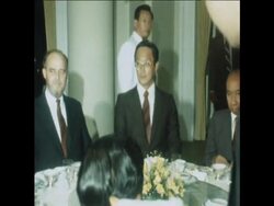 UNUSED 12 5 82 US VICE PRESIDENT GEROGE BUSH VISITS SINGAPORE News Clip