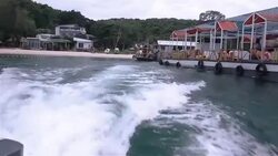 speed boat water Stock Footage