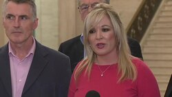 Michelle O'Neill Press Statement about Arlene Foster News Clip