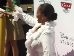 Jenifer Lewis at the Disney/Pixar Celebrates the Launch of the World of Cars Online at Burbank CA. (Footage by WireImage Video/GettyImages) Stock Footage