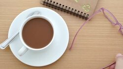 Drink coffee. Stock Footage