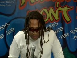 Launch of 'Hip-Hop Wont Stop The Beat, the Rhymes, The Life Collection Initiative' for the Smithsonian Institution Stock Footage