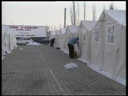 Earthquake aftermath News Clip