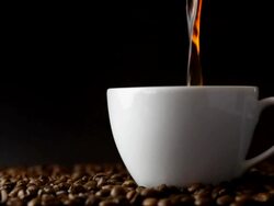 Pouring coffee Stock Footage