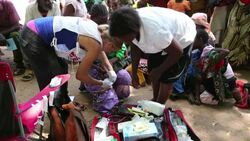 January 2015 saw a three day period of excessive rain which brought unprecedented floods to the small poor African country of Malawi. It displaced nearly quarter of a million people, devastated 64,000 hectares of land, and killed several hundred people. Th Stock Footage