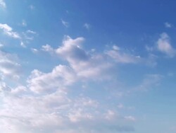 Cloudscape - part 3 of 4, time lapse Stock Footage