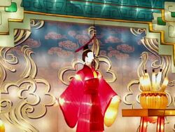 MS ZO Tourists roaming new year lantern festival near city wall at night / xi'an, shaanxi, china Stock Footage