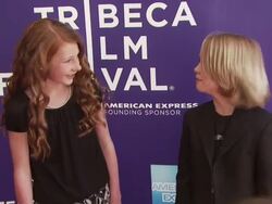 Carolina Andrus at the Premiere Of 'Snowmen' - 9th Annual Tribeca Film Fest at New York NY. (Footage by WireImage Video/GettyImages) Stock Footage