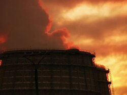 Power Plant Stock Footage