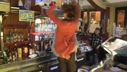 CLEAN: Celbrations after Berlusconi resigns News Clip