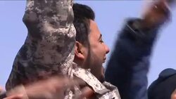 WRAP Rebels celebrate retaking city; deputy FM sot, rebel spox Instructional Video