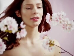 Girl relaxing Stock Footage