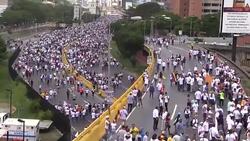 CLEAN : Pro-government and opposition rally in Caracas News Clip