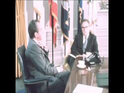 SYND 9-10-73 NIXON MEETING HENRY KISSINGER News Clip
