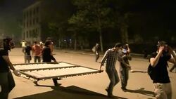 CLEAN : Turkey clashes re erupt protestors rage News Clip