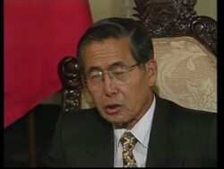 PERU: LIMA: PRESIDENT ALBERTO FUJIMORI DENIES REBELS WERE EXECUTED Instructional Video