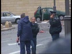 Suicide bomber targets hotel - several hurt News Clip