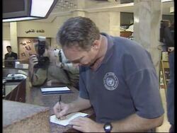 BAHRAIN: ARRIVAL OF US WEAPONS INSPECTORS EXPELLED FROM IRAQ News Clip