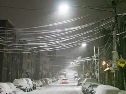 Winter in Boston Stock Footage