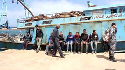 CLEAN : Libya: Egyptian fishermen released after three months in jail News Clip