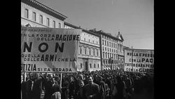 Peach march passes through St. Peter's Square in Vatican City News Clip