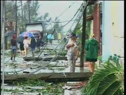 Caribbean - Hurricanes Gustav and Ike News Clip