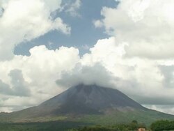 Arenal volcano Stock Footage
