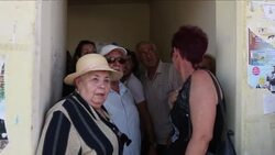 CLEAN : Hamas rocket hits Sderot News Clip