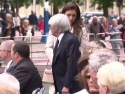 Cilla Black & Bernie Ecclestone News Clip