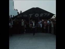 SYND 30 6 75 GREEK FARMER EMULATES ICARUS AND FLIES OVER ATHENS Instructional Video