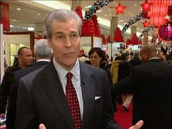 Shoppers crowded Macy's in New York's Herald Square in the wee hours Friday, some after spending the night waiting in line to grab early morning deals.(Nov. 27) News Clip