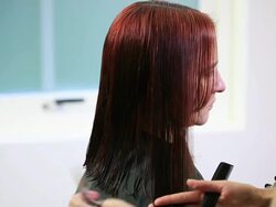 Red Hair Stock Footage