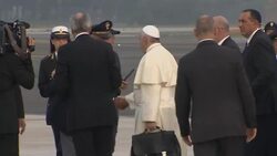 Pope Francis departs for visit to Albania News Clip