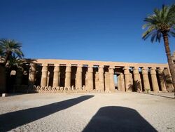 Karnak Complex, Temple Of Amun Stock Footage