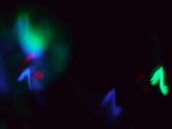 Lens flare of musical note Stock Footage