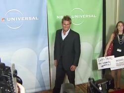 NBC Universal's Press Tour Cocktail Party Stock Footage