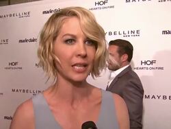 INTERVIEW - Jenna Elfman on what beauty means to her at Marie Claire Celebrates May Cover Stars Stock Footage