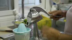 Homemade lemonade Stock Footage