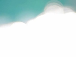 Defocused of blue sea Stock Footage