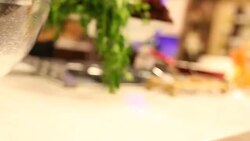 lettuce, parsley Stock Footage